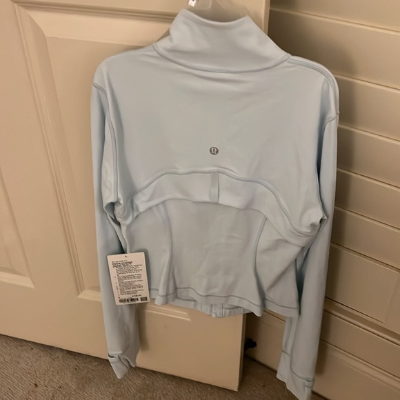 Lulu define jacket NWT ice blue size 6 - Picture 2 of 4